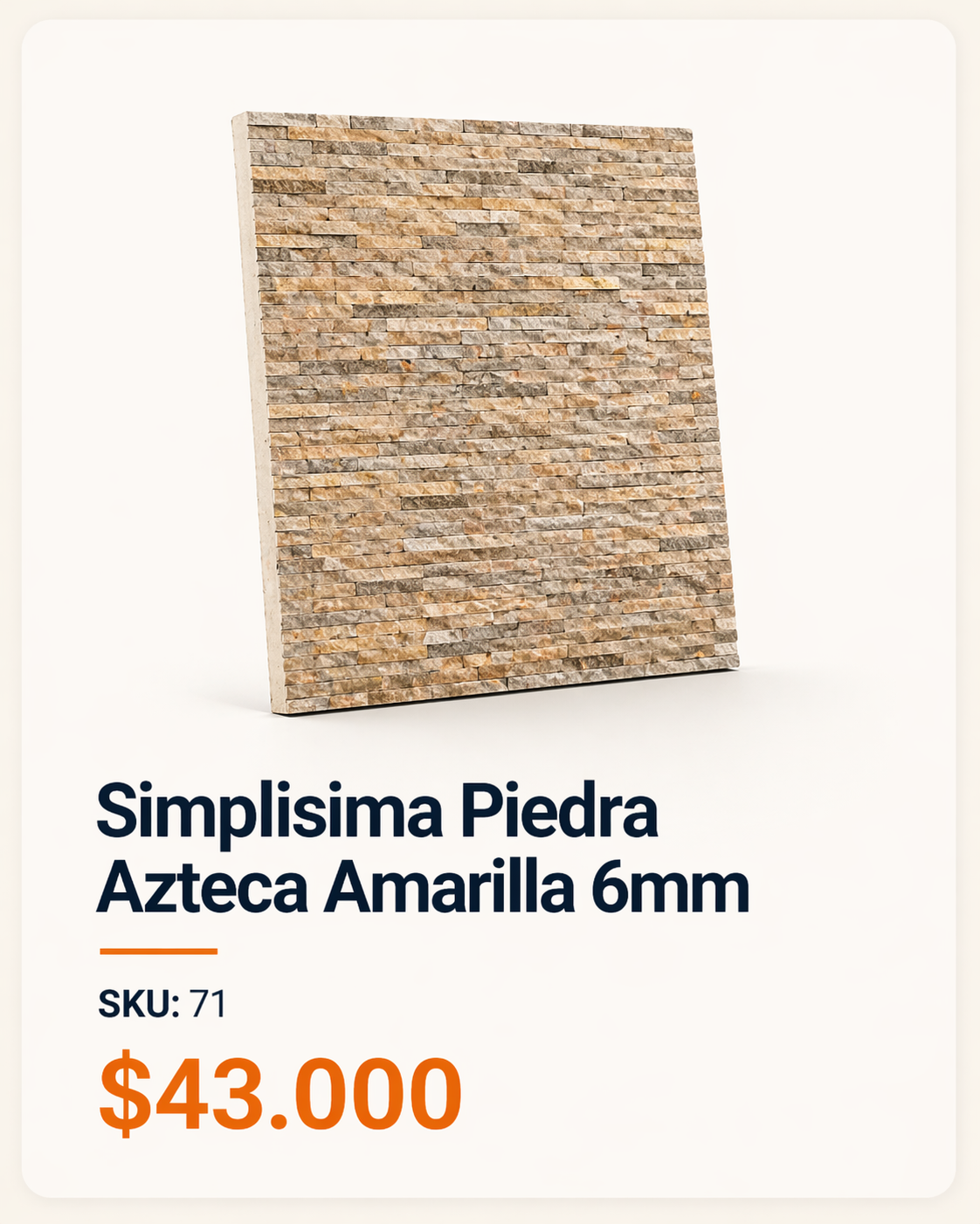 Pino cepillado 2x2 3,20 mt